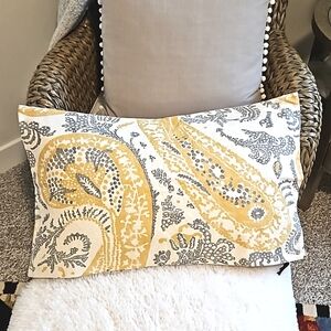 Pottery Barn Large Lumbar Pillow Cover